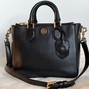 Tory Burch Black Leather Crossbody